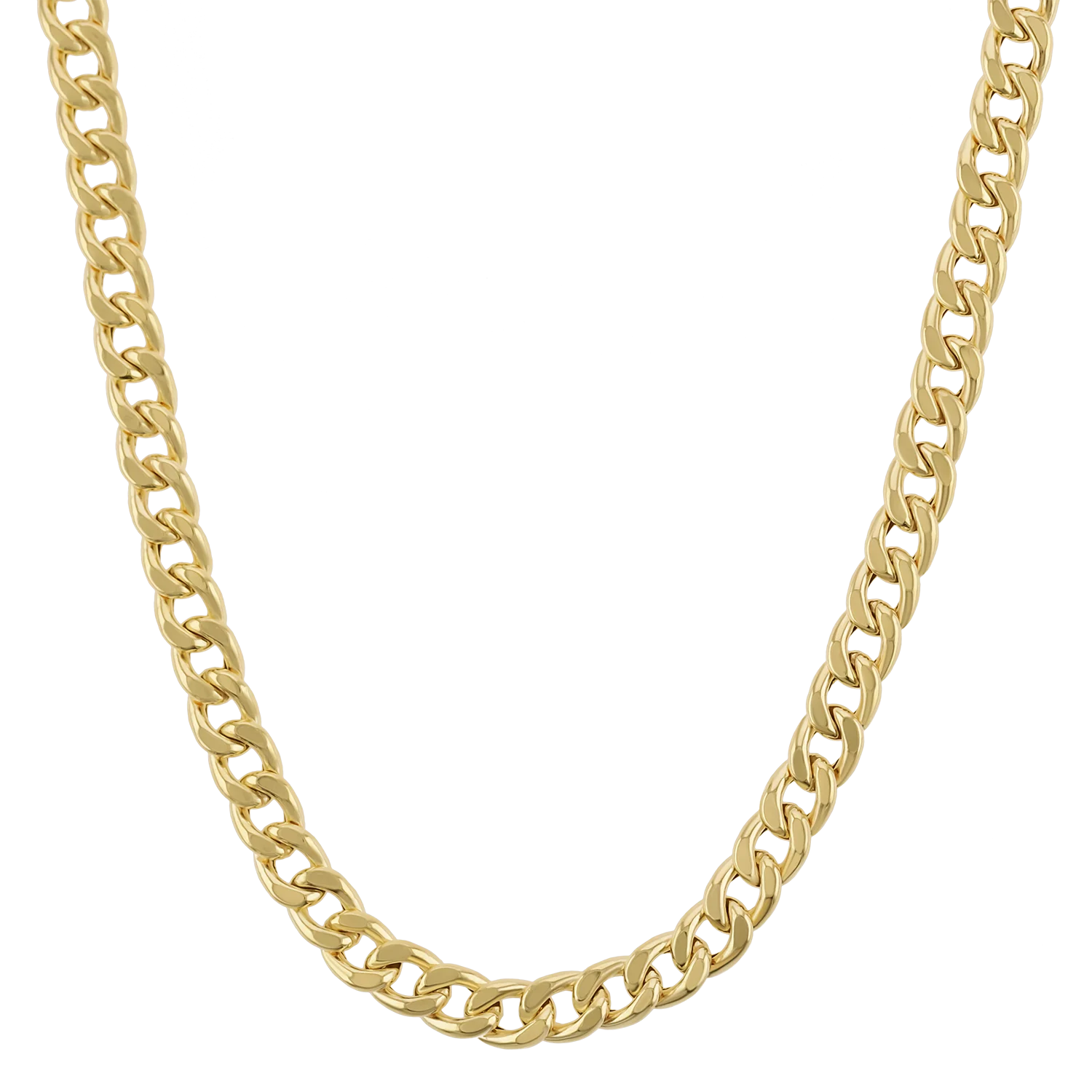 14K Miami Cuban Link Chain Necklace 5.5mm