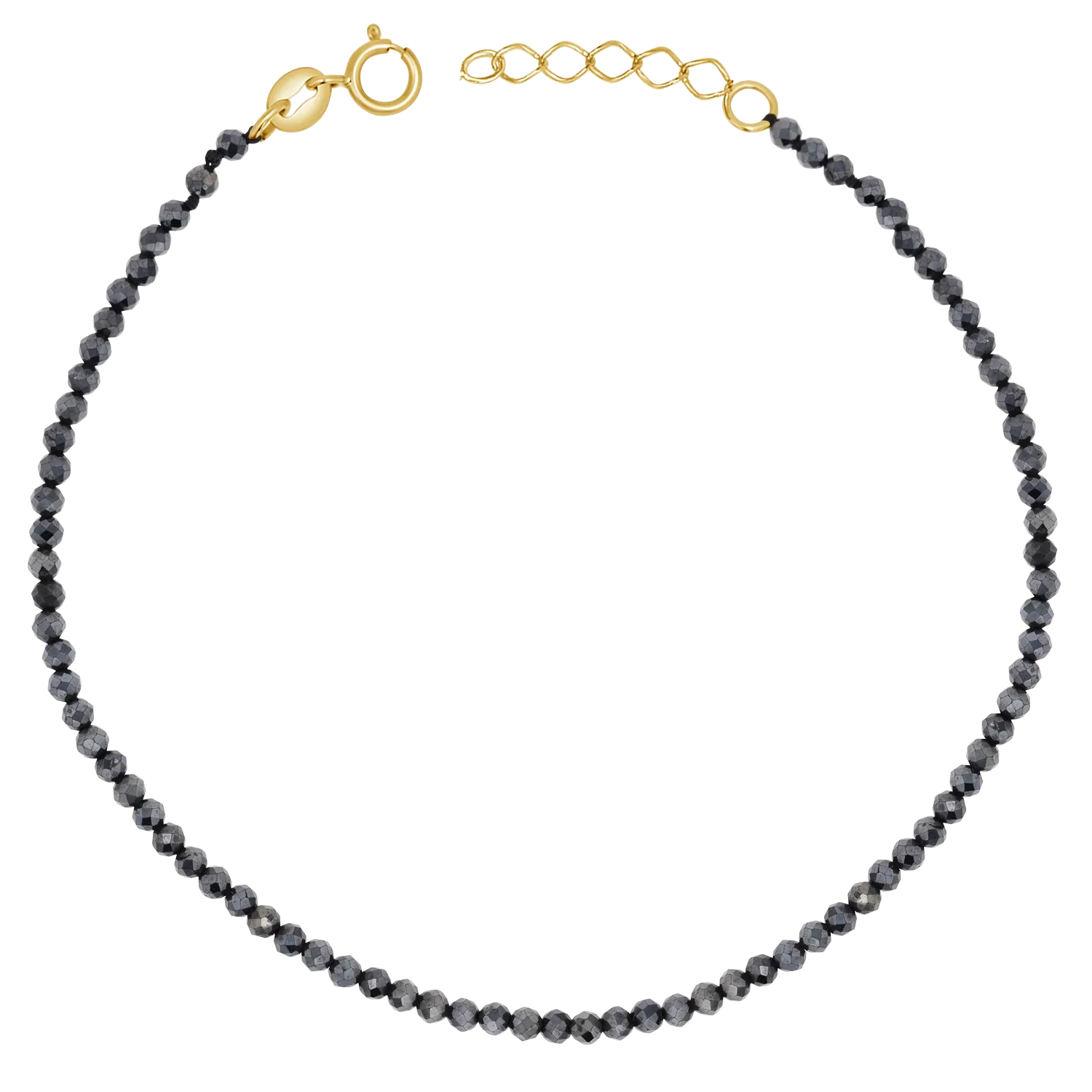 Black Onyx Beaded Bracelet