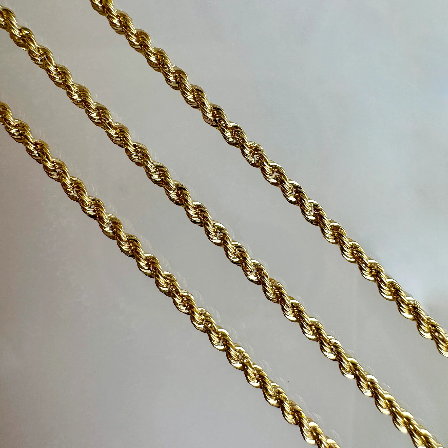 Dainty Rope Chain Anklet - Image 2