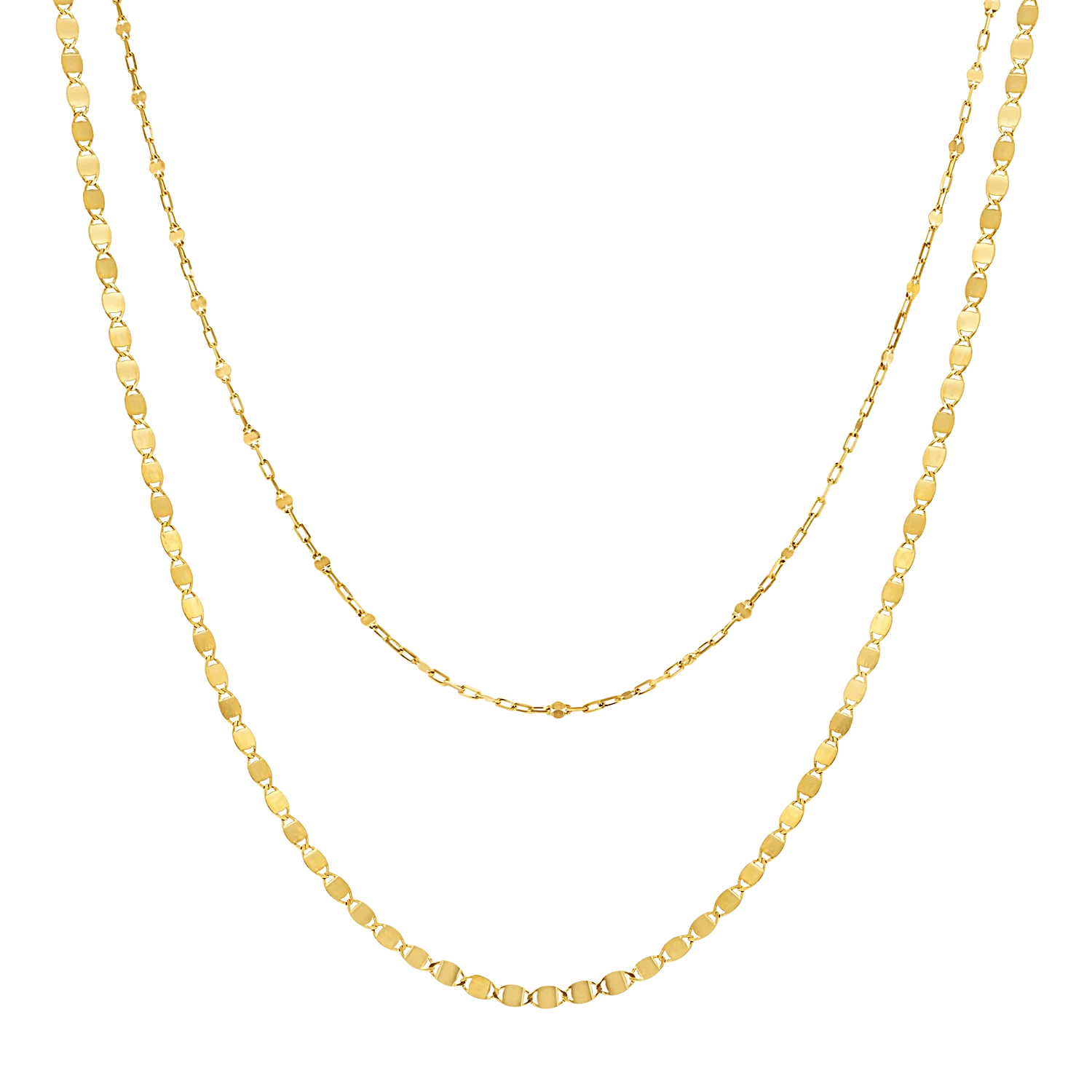 Duo Mirror Necklace