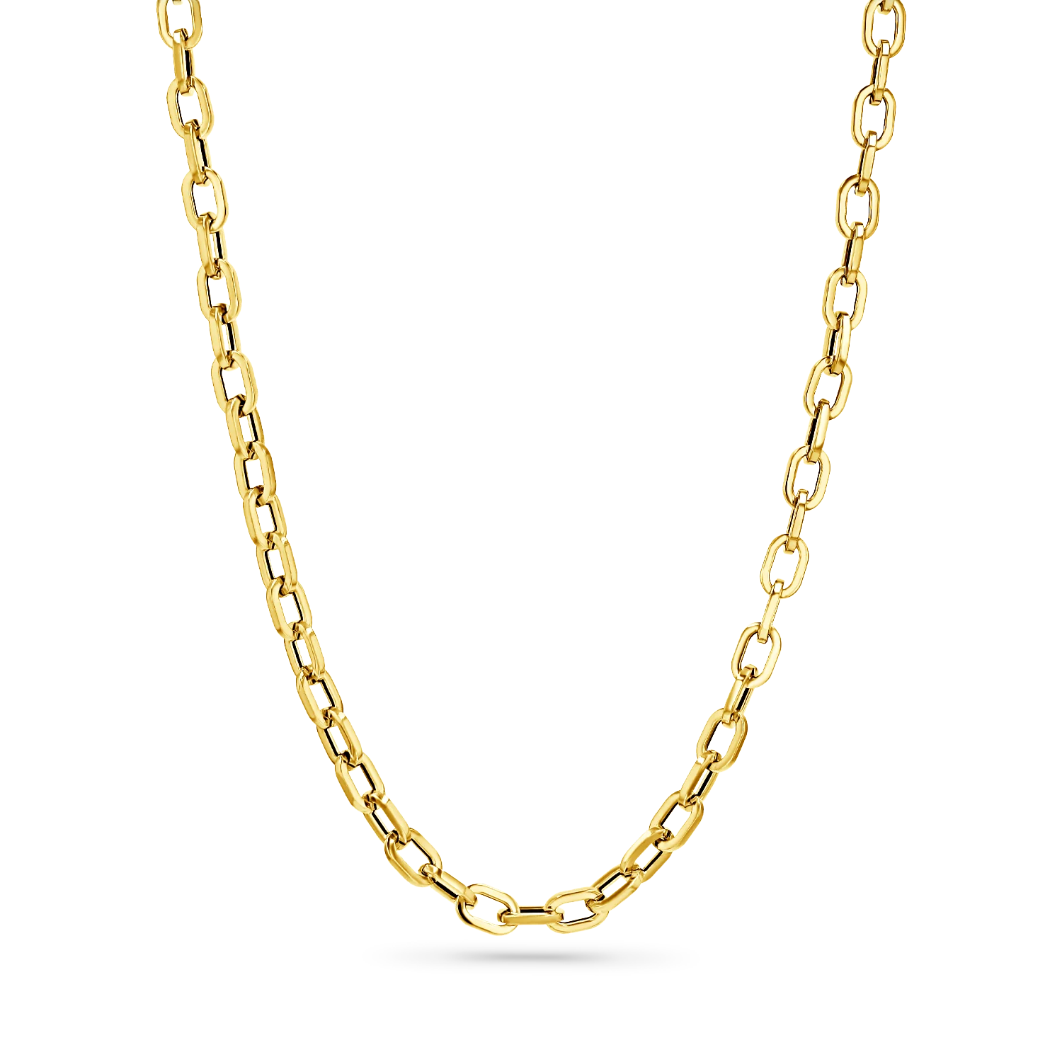 Geo Link Chain Necklace