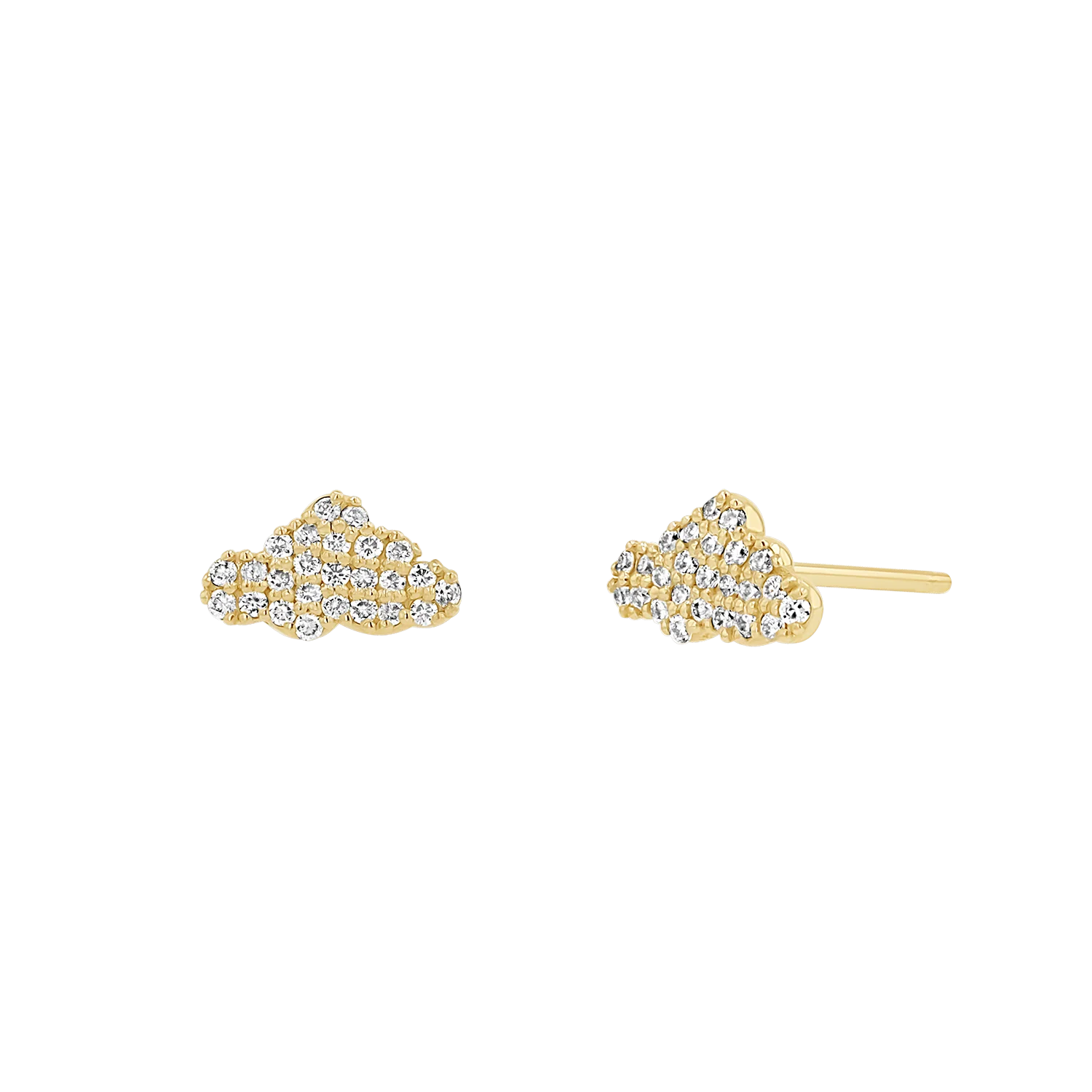 Glimmer Diamond Cloud Studs