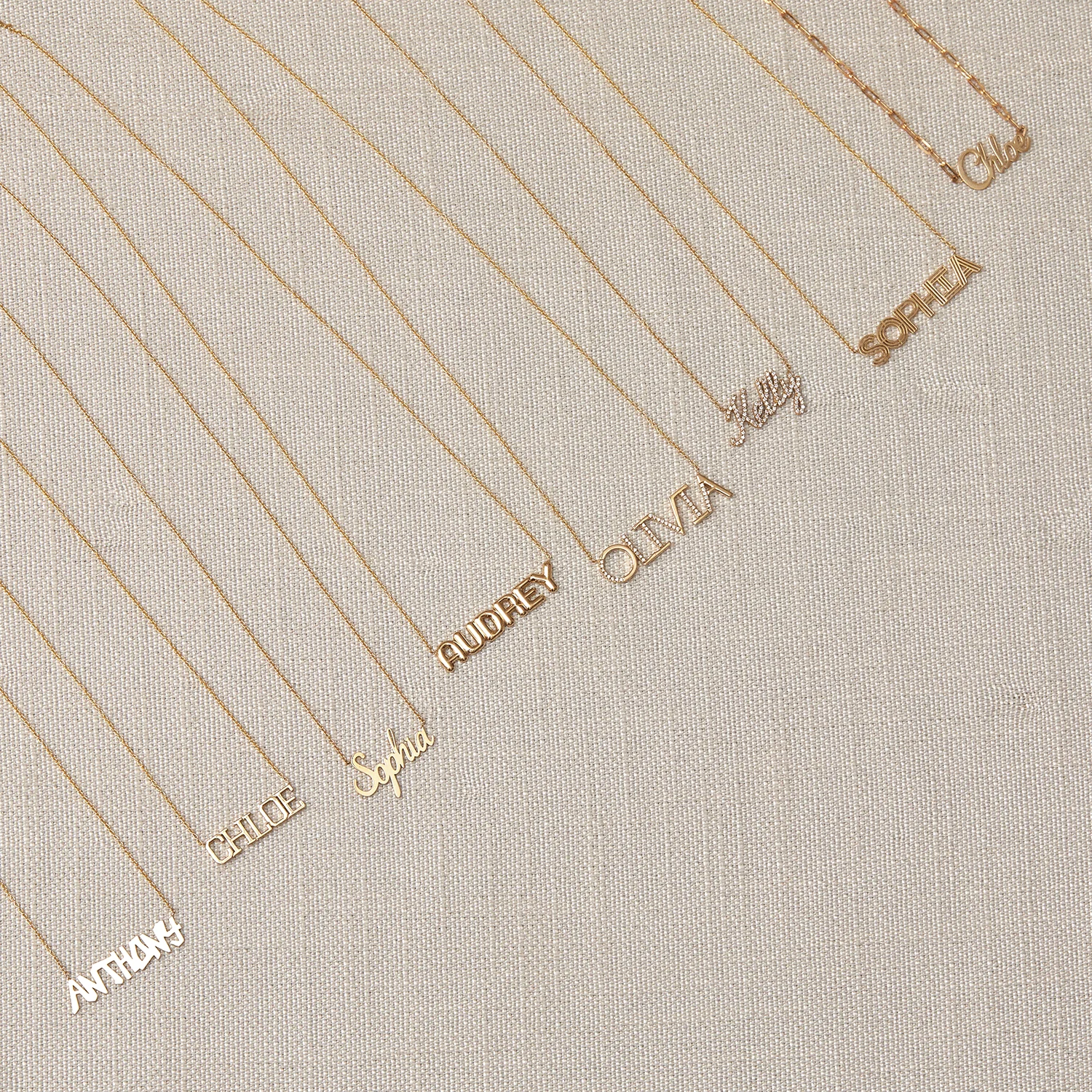 Graffiti Name Necklace - Image 8
