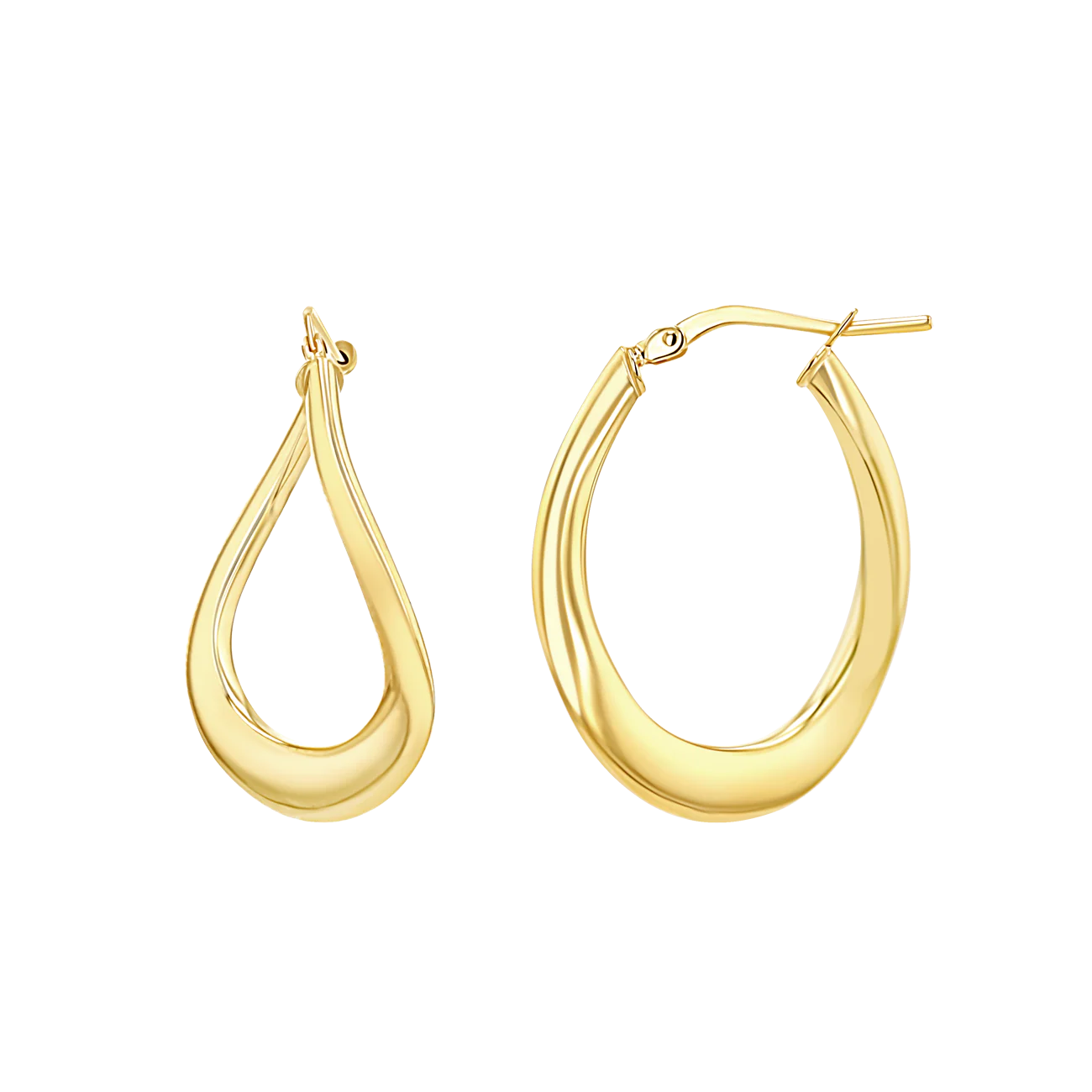 Infinity Hoop Earrings