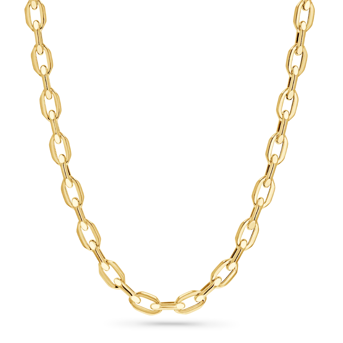 Laurel Oval Link Necklace