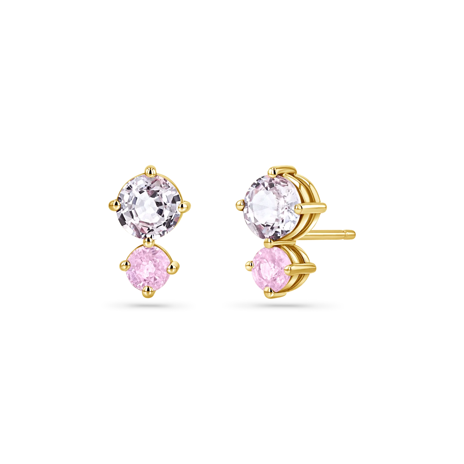 Sprinkle Sapphire Duo Studs