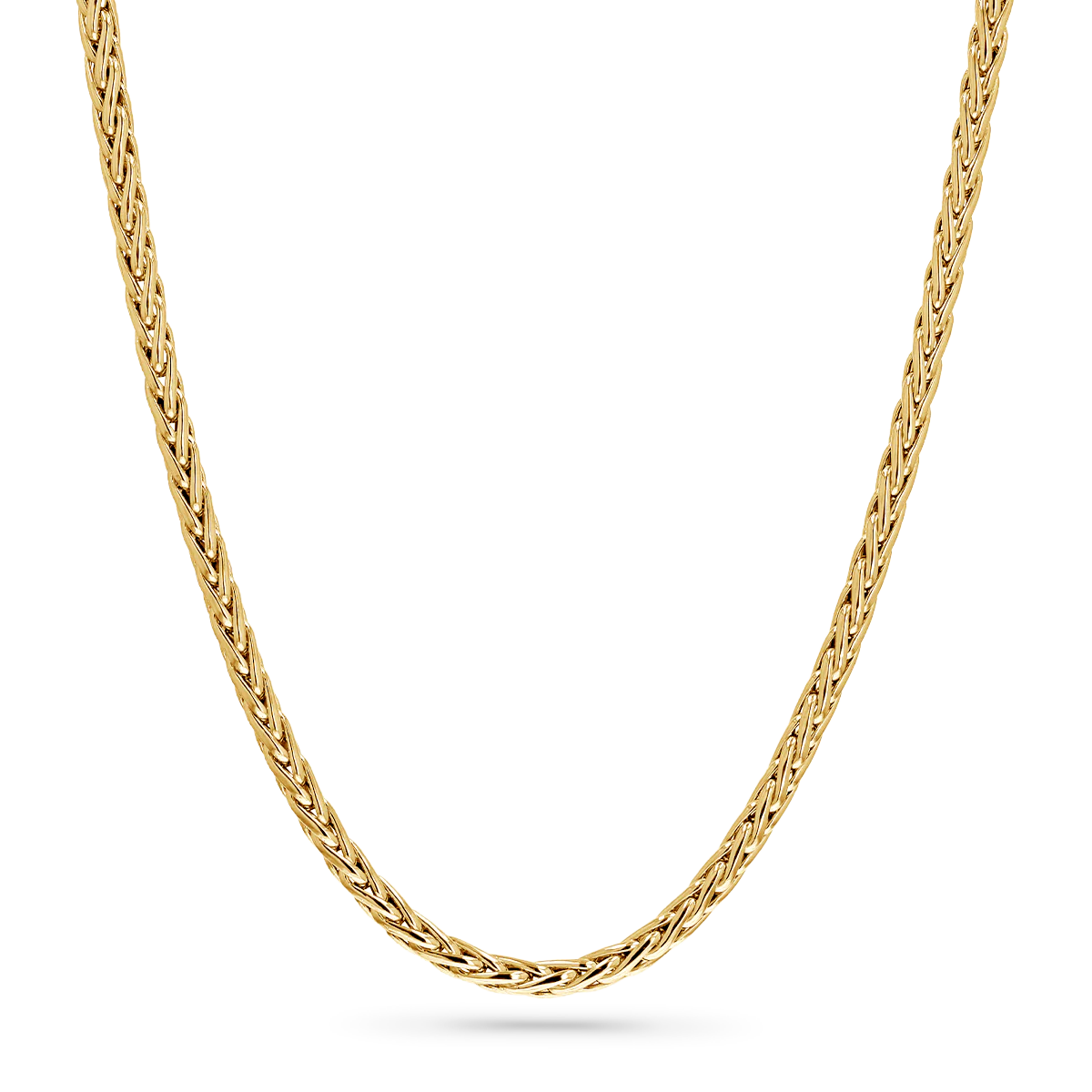 Wheat Braid Chain Necklace