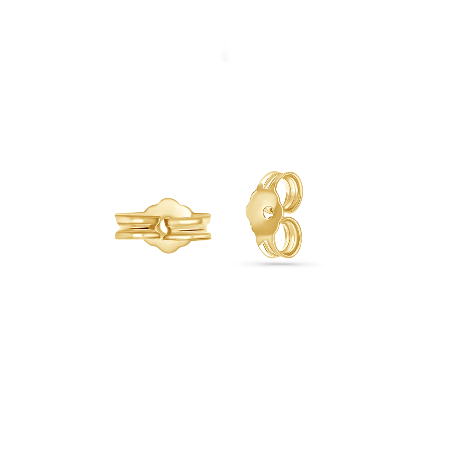 14K Solid Gold Earring Back