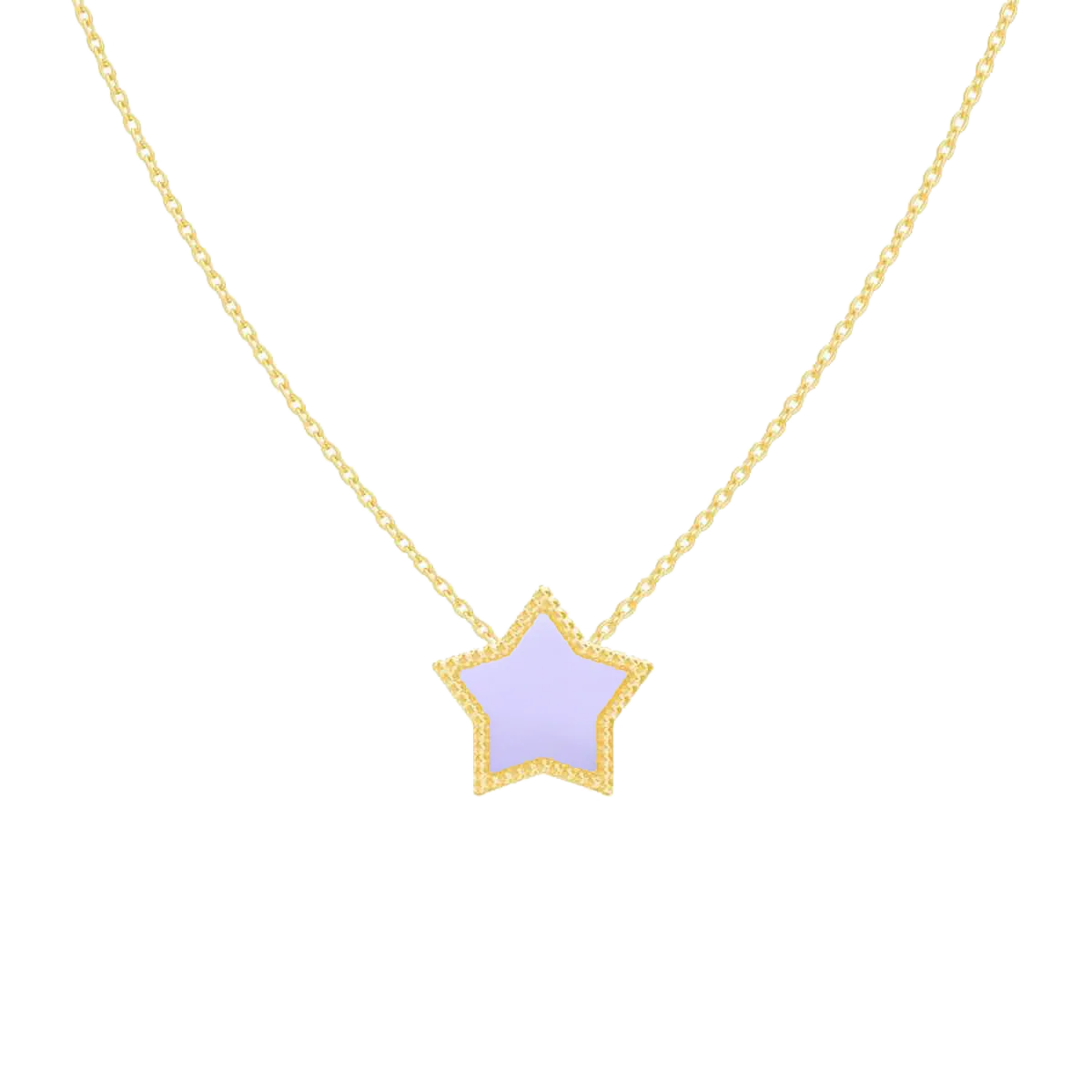 Enamel Star Necklace