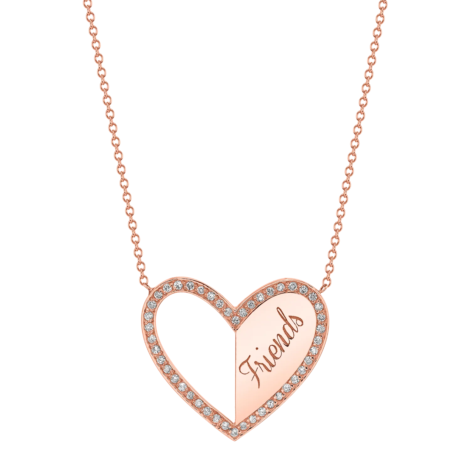 Kids Best Friend Heart Necklaces (Set of 2) - Image 5