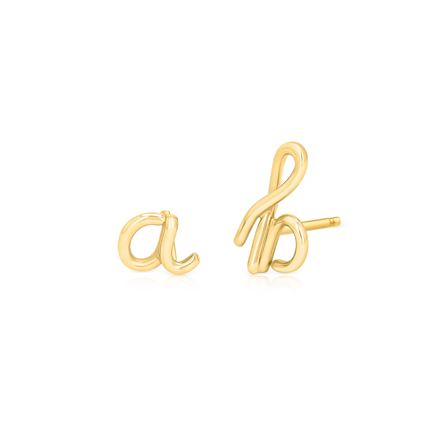 Kids Mini Letter Earrings