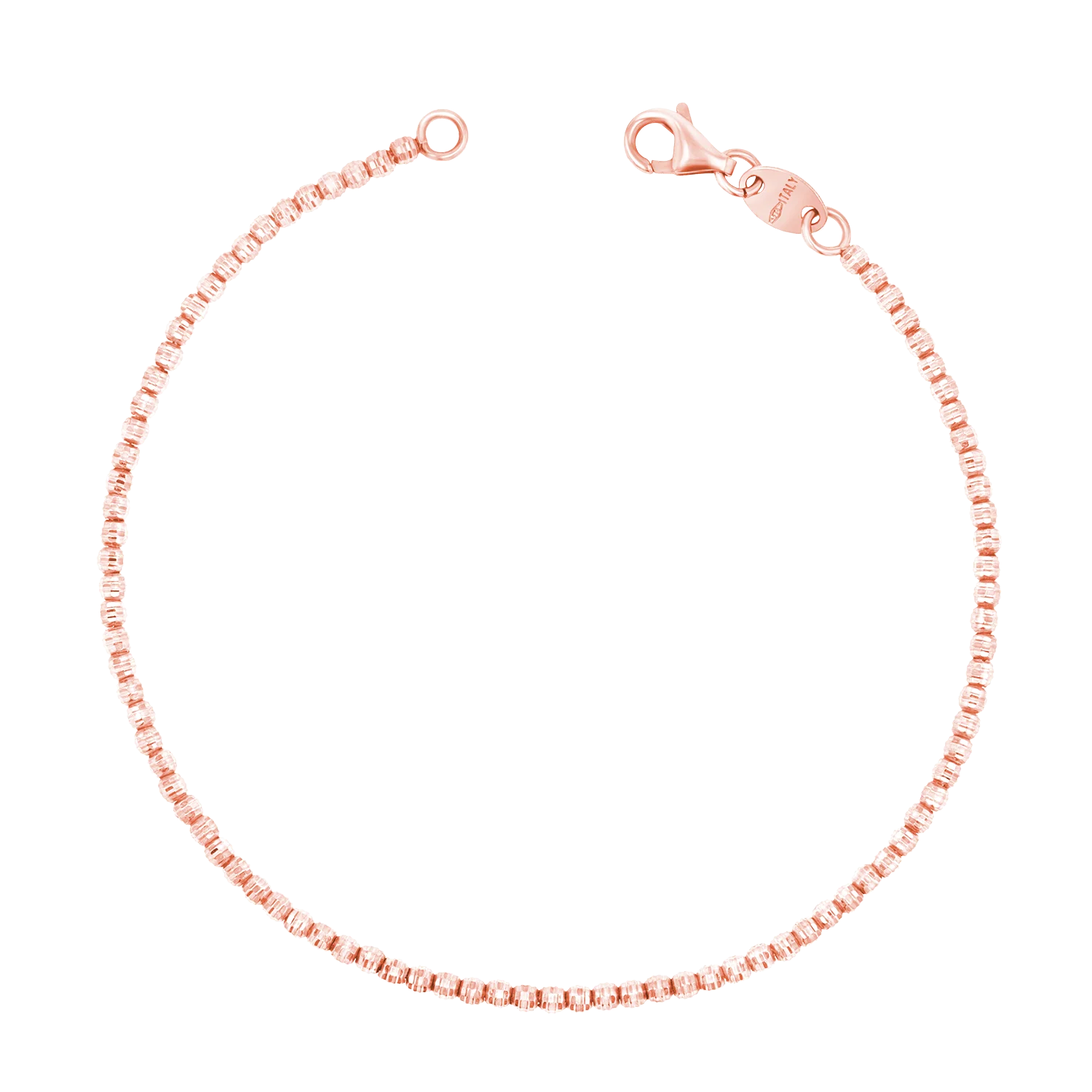 14K Gold Moon Cut Bracelet - Image 3